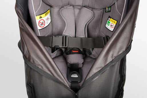 BeSafe transportna zaštitna torba za auto, crna