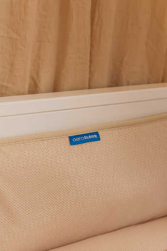 AeroSleep zaštitni okvir za dječji krevetić Almond bež