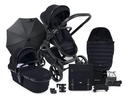 iCandy Peach 7 kolica, Black Edition  Complete Bundle