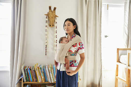 Ergobaby Embrace Soft Air Mesh nosiljka Cream