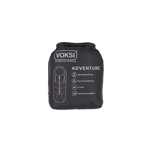 Voksi zimska vreća, Adventure, crna Seashell Sand