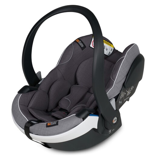 BeSafe autosjedalica iZi Go Modular X2 i-Size, 40-75 cm, Metallic siva