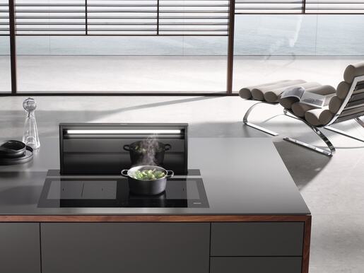 Miele napa DAD 4841 Black Levantar