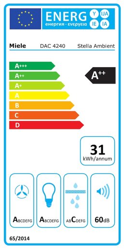 Miele napa DAC 4240 Stella Ambient