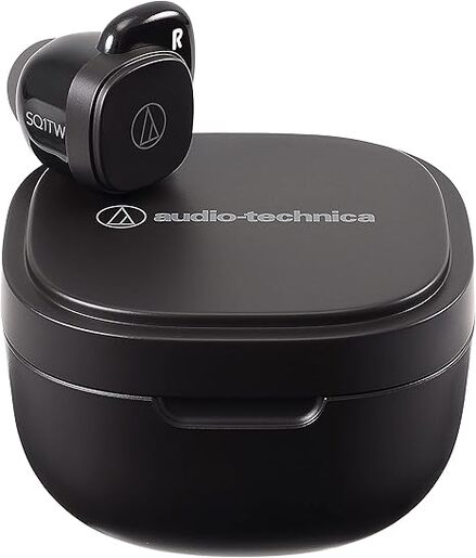 Audio Technica slušalice, ATH-SQ1TWBK, Wireless in-ear slušalice, crne