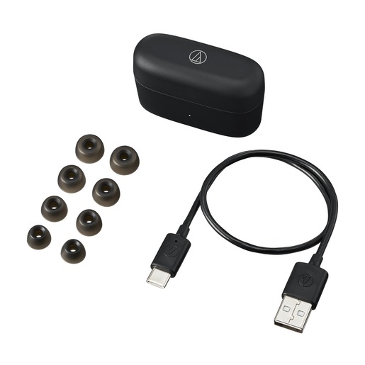 Audio Technica slušalice, ATH-CKS30TWBK, Wireless slušalice, crne