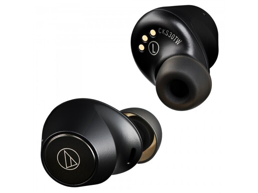 Audio Technica slušalice, ATH-CKS30TWTBK, Wireless slušalice, transparent crne