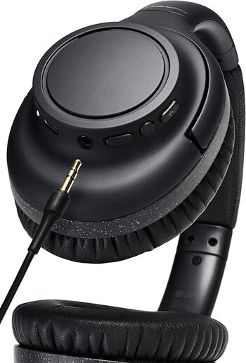 Audio Technica slušalice, ATH-S300BTBK, Wireless naglavne slušalice, crne