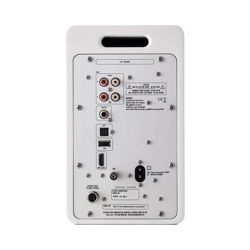 Argon zvučnik FORTE A4 MK2, bijeli (set)