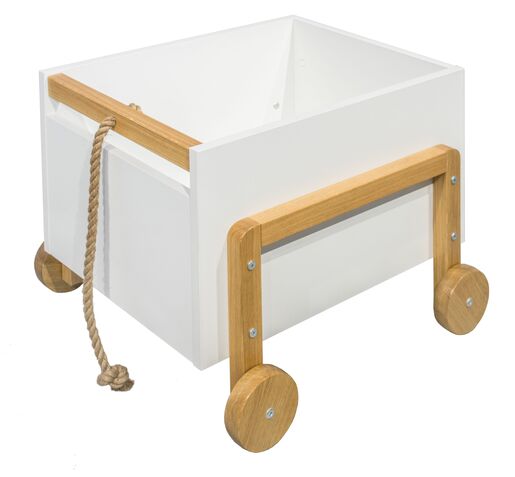 Drveni spremnik za stvari VICTOR, bijeli