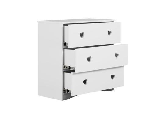Dječja komoda JULIA, bijela