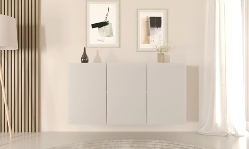 Viseća komoda DALLAS, bijela