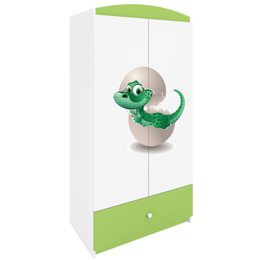 Dječji ormar Mali Dino, zeleni