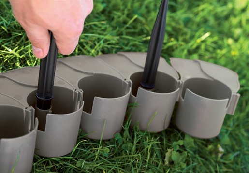 Dekorativni rubnjaci za vrt 405cm – terakota