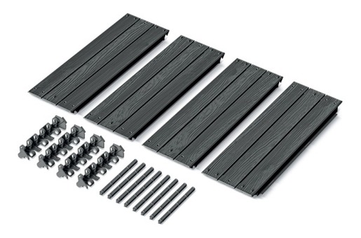 Visoka gredica Woody - smeđa