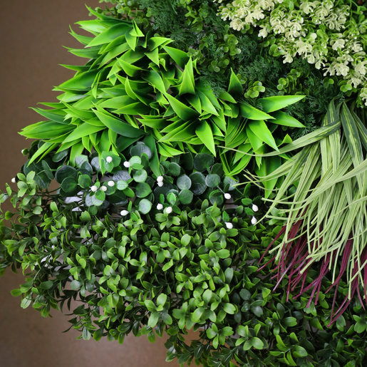 Dekorativna ploča umjetno zelenilo 100x100cm