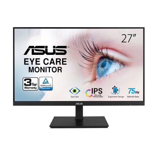 ASUS monitor VA27AQSB 27",IPS, QHD, DP, HDMI, 2xUSB, zvučnici