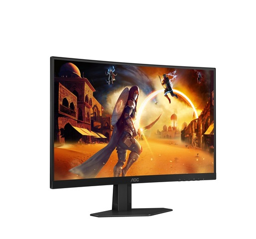 AOC monitor C27G4ZXE, 27", DP, 2xHDMI, 280Hz, 1ms, zakrivljeni
