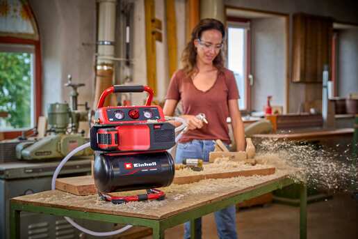 EINHELL akumulatorski kompresor TE-AC 18/75 Li OF-Solo