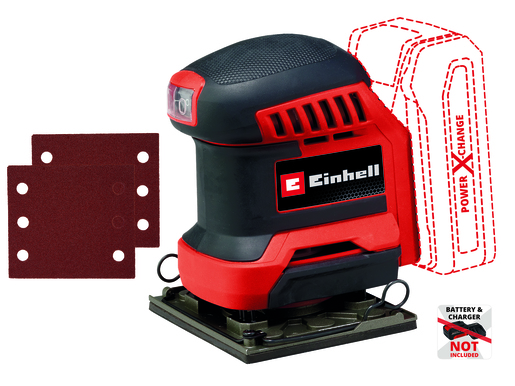 EINHELL akumulatorska jednoručna vibraciona brusilica TE-OS 18/113 Li-Solo