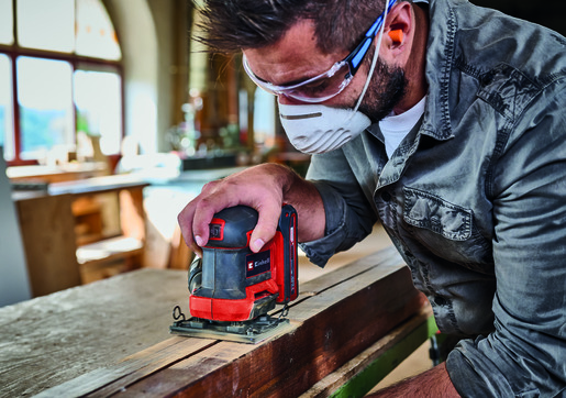 EINHELL akumulatorska jednoručna vibraciona brusilica TE-OS 18/113 Li-Solo