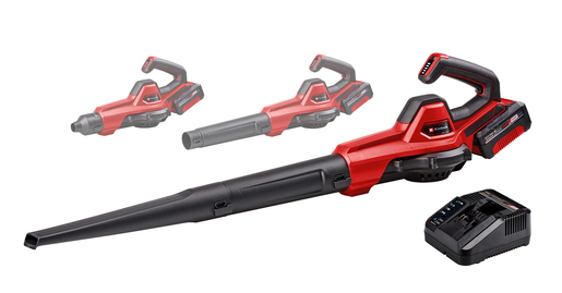 EINHELL akumulatorski puhač lišća u setu GE-UB 18/250 Li E (1x4,0 Ah)
