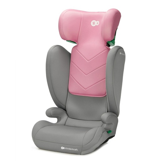 Kinderkraft autosjedalica I-Spark i-Size 15-36 kg (100-150 cm), Pink