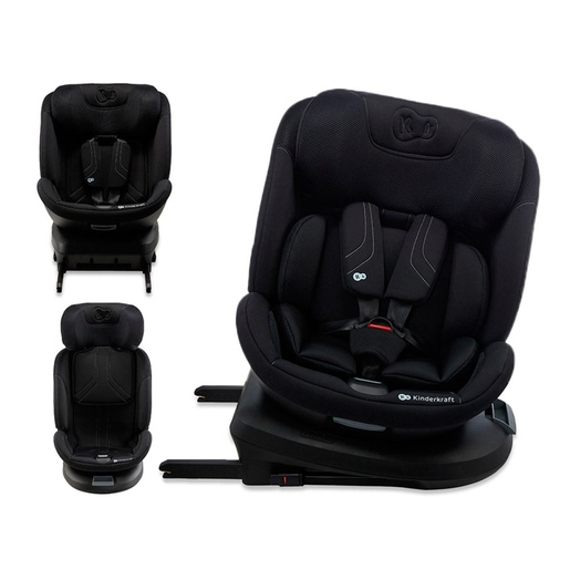 Kinderkraft autosjedalica XPEDITION 3 i-Size 0-36 kg (40-150 cm) 360, Black
