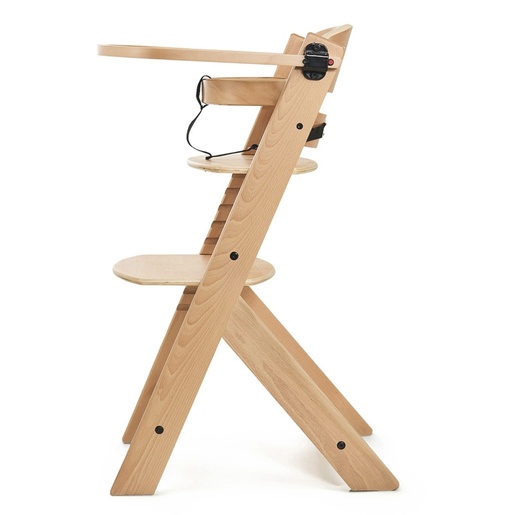 Kinderkraft hranilica Enock wooden + njihaljka Calmee siva