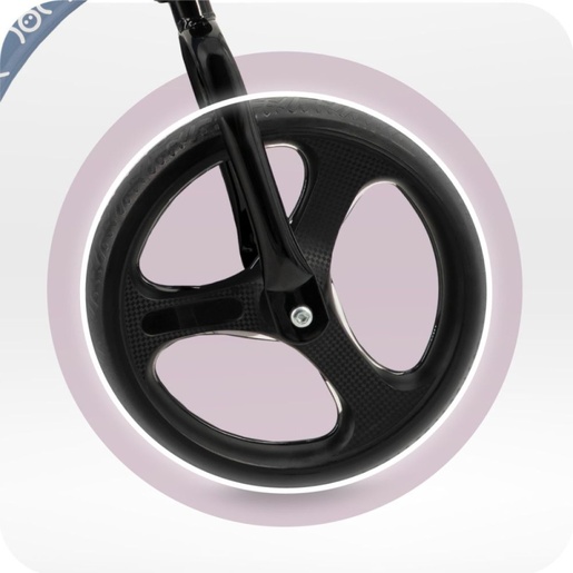 MoMi ISOKA balans bicikl s LED svjetlima, plavi