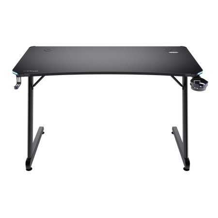 Trust GXT709 LUMINUS RGB , gaming desk , crni