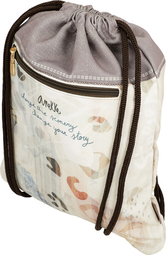 Ruksak vrećasti Anekke MEMORIES SS25 33x45x2,5cm 40484-003