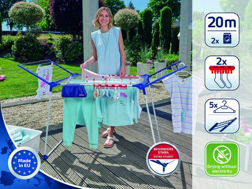 Leifheit Pegasus 200 Solid sušilo za rublje