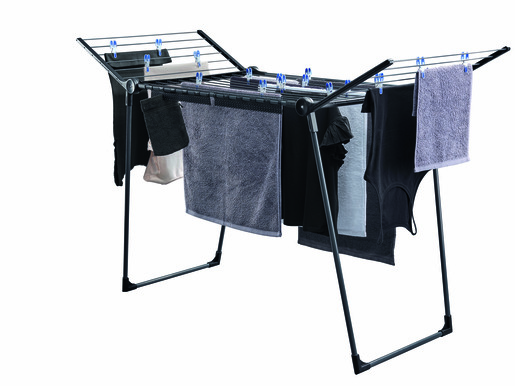 Leifheit Pegasus 180 Solid Black sušilo za rublje