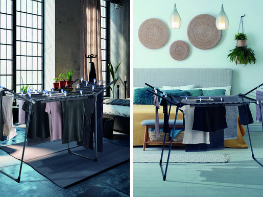 Leifheit Pegasus 180 Solid Black sušilo za rublje