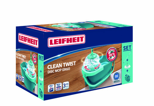 Leifheit set za čišćenje Clean Twist Disc Mop Ergo
