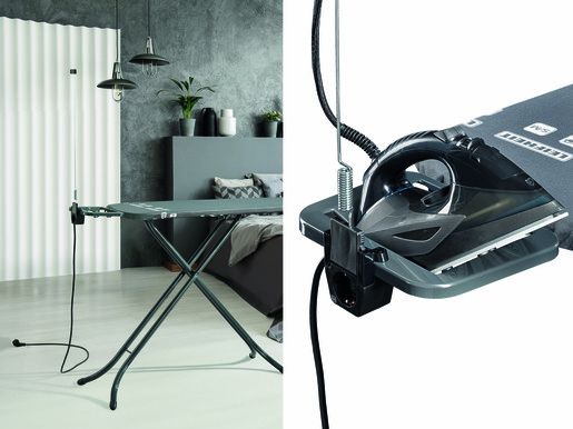 Leifheit Air Board M Black Plus NF daska za glačanje, 120 x 38 cm