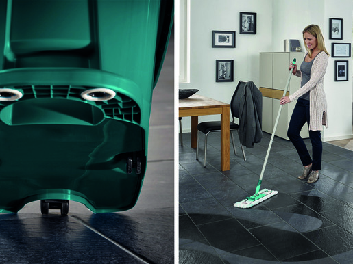 Leifheit set za čišćenje Profi XL Mobile s integriranim kotačićima