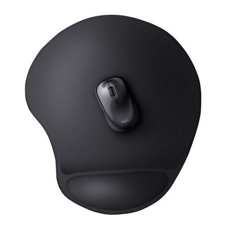 Trust Bigfoot XL, podloga za miš, ergonomska, crna