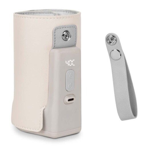 Lionelo Thermup Go Plus električni prijenosni grijač bočica - TERMOSICA s baterijom, Beige Sand