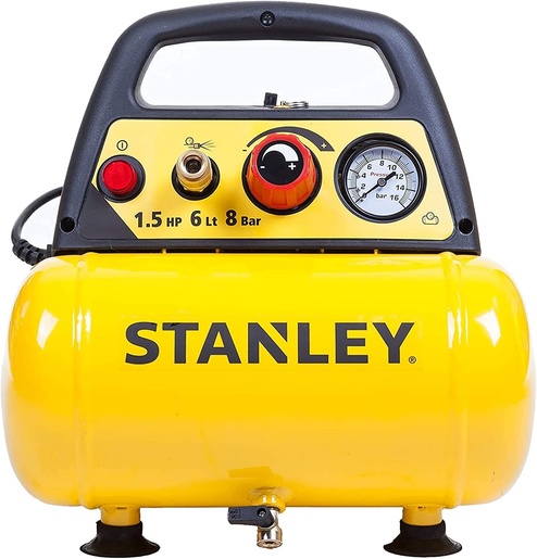 STANLEY prijenosni kompresor 6l, 230V, 1,1KW, 8bar DN200-8-6