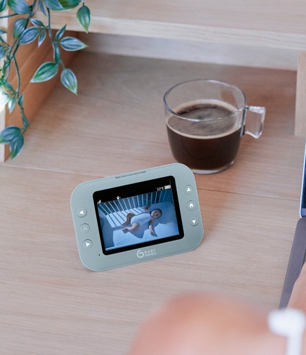 Babymoov video alarm Yoo Roll 3.2", zeleni