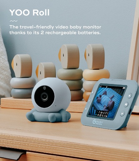 Babymoov video alarm Yoo Roll 3.2", zeleni
