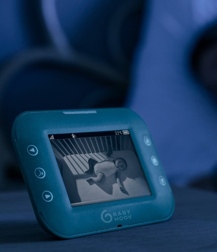 Babymoov video alarm Yoo Roll 3.2", zeleni