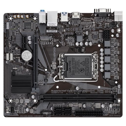 Matična ploča Gigabyte H610M H V2, Intel H610, LGA1700, mATX