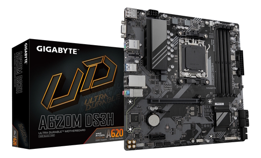 Matična ploča Gigabyte A620M DS3H, AMD A620, AM5, mATX