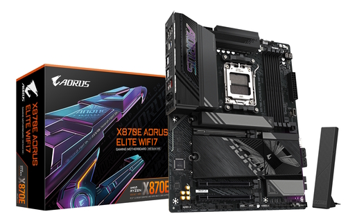 Matična ploča Gigabyte X870E AORUS ELITE WIFI7, AMD X870E, AM5, ATX