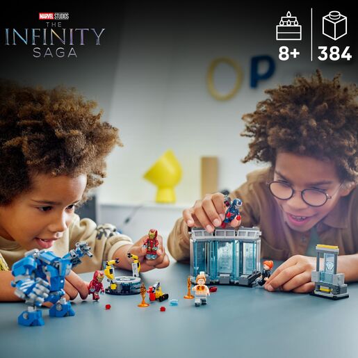 LEGO® Iron Manov laboratorij: Dvorana oklopa 76315