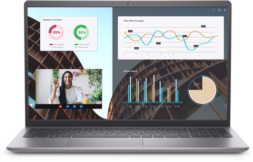 Dell Vostro 3530, N1295, 15.6" IPS Full HD @ 120Hz, Intel Core i3 1305U, 16GB RAM, 512GB SSD, Intel UHD Graphics, Linux Ubuntu, laptop