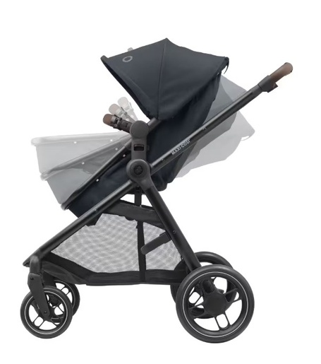 Maxi-Cosi kolica 2u1 Zelia3 + košara, Essential Graphite